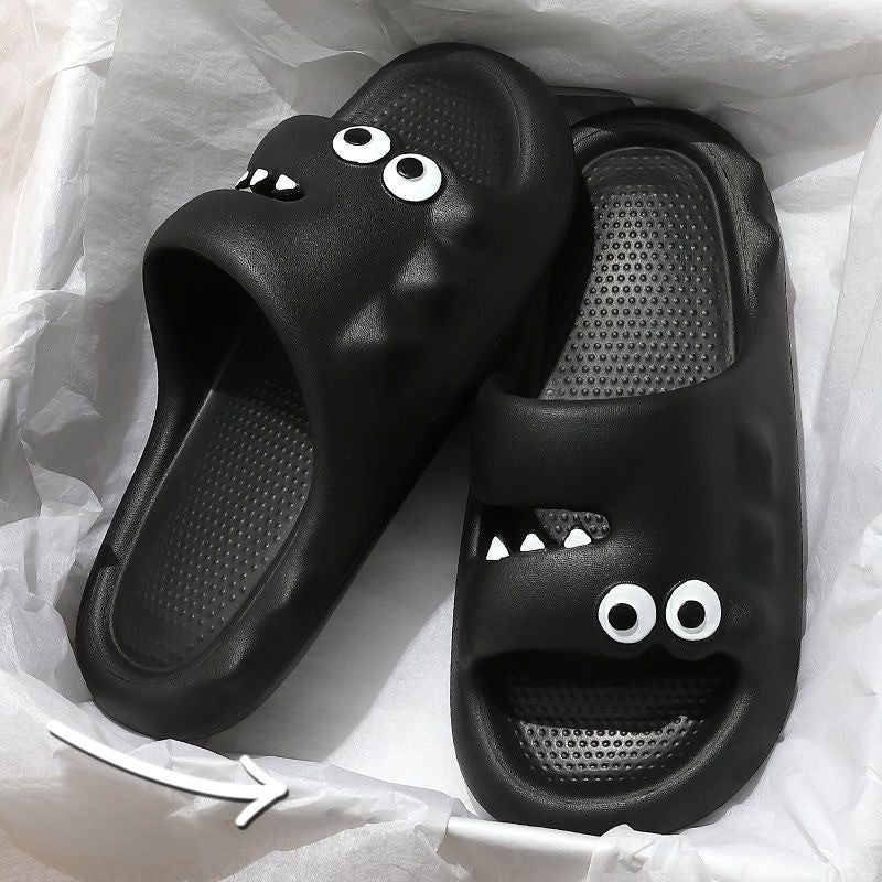 Cartoon Monster Slippers