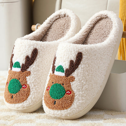 Reindeer Cozy House Slippers