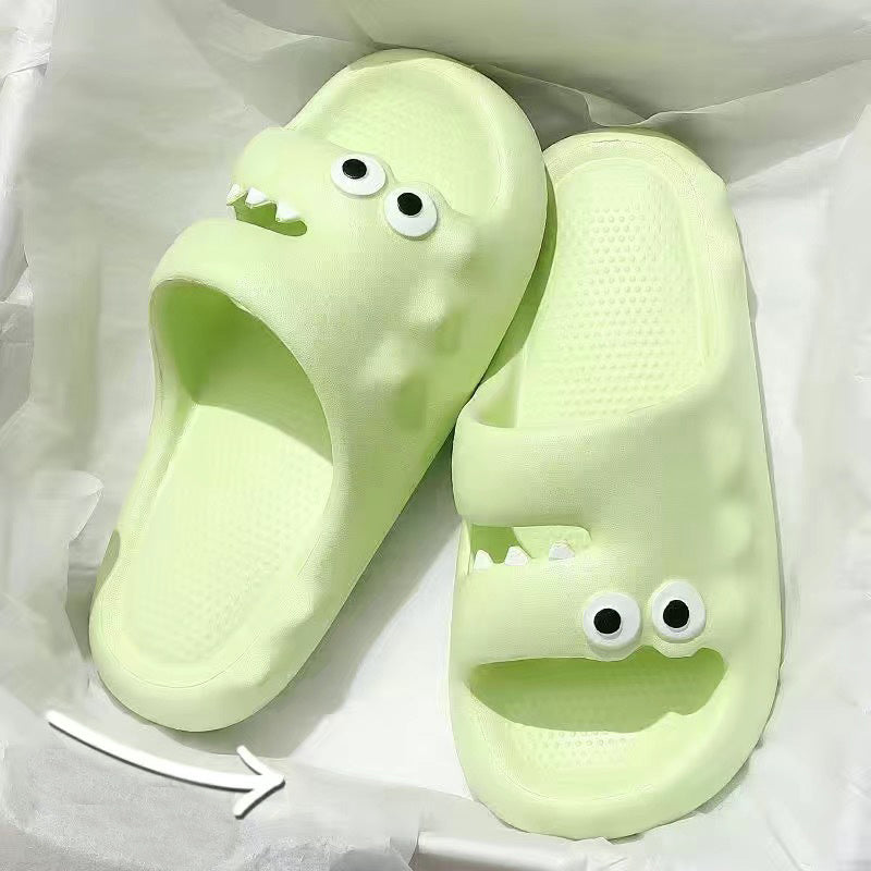 Cartoon Monster Slippers