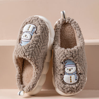 Snowman Slippers