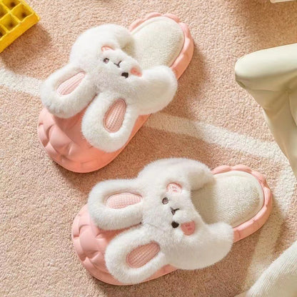 Bunny Fuzzy Indoor Slippers