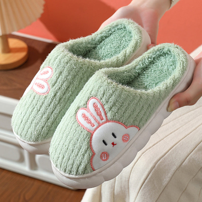 Rabbit and Bear Home Slippers