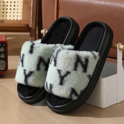 NY Printed Home Slippers