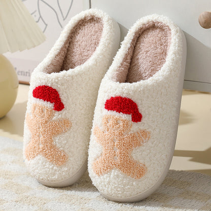 Santa or Reindeer Face Slippers