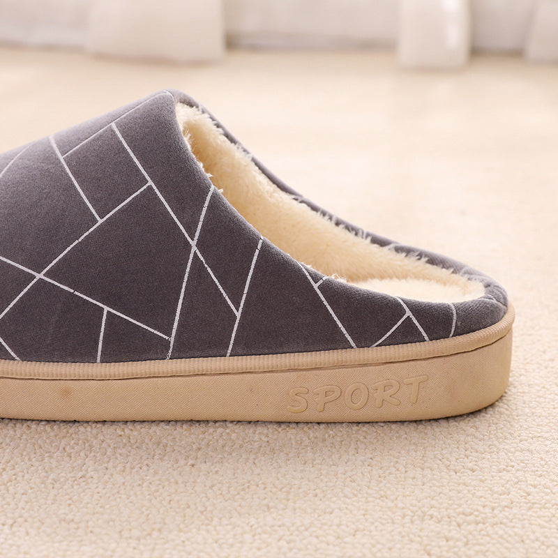 Geometric Home Slippers