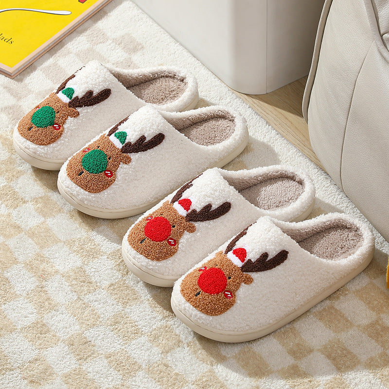 Reindeer Cozy House Slippers