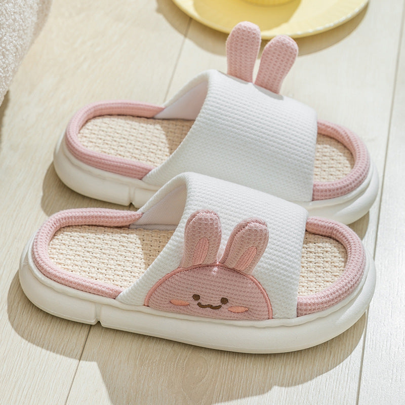 Rabbit and Bear Indoor Slippers