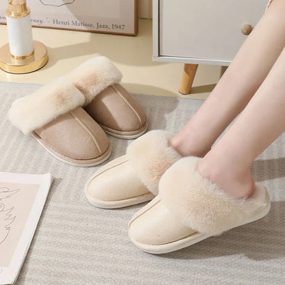 Warm Plush Home Slippers