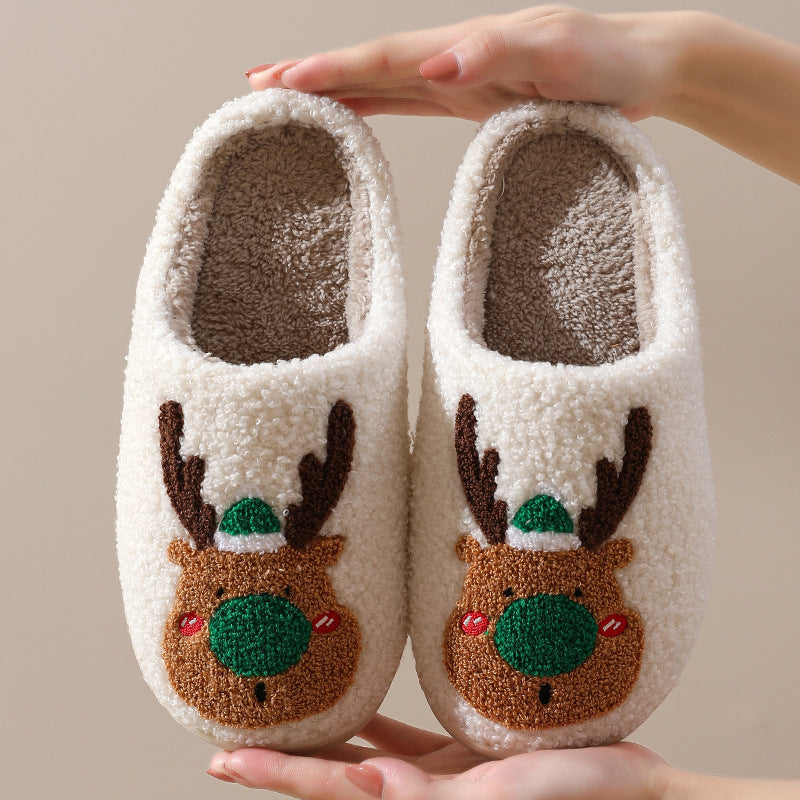 Reindeer Cozy House Slippers