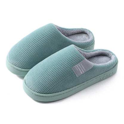 Corduroy Warm Home Slippers