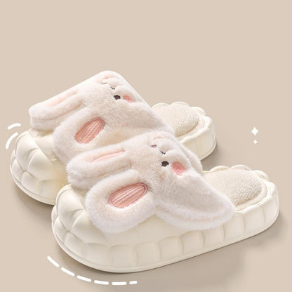 Bunny Fuzzy Indoor Slippers