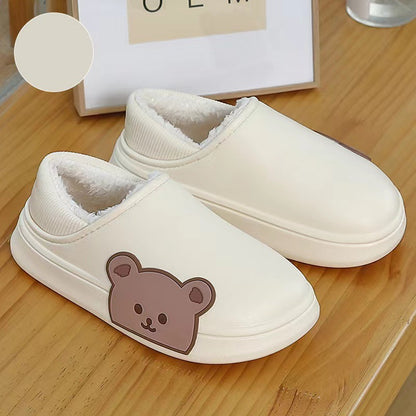 Bear Fluffy House Slippers