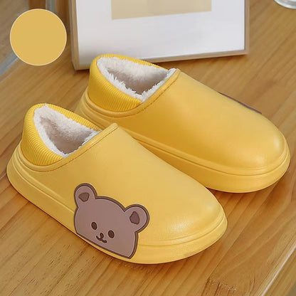 Bear Fluffy House Slippers