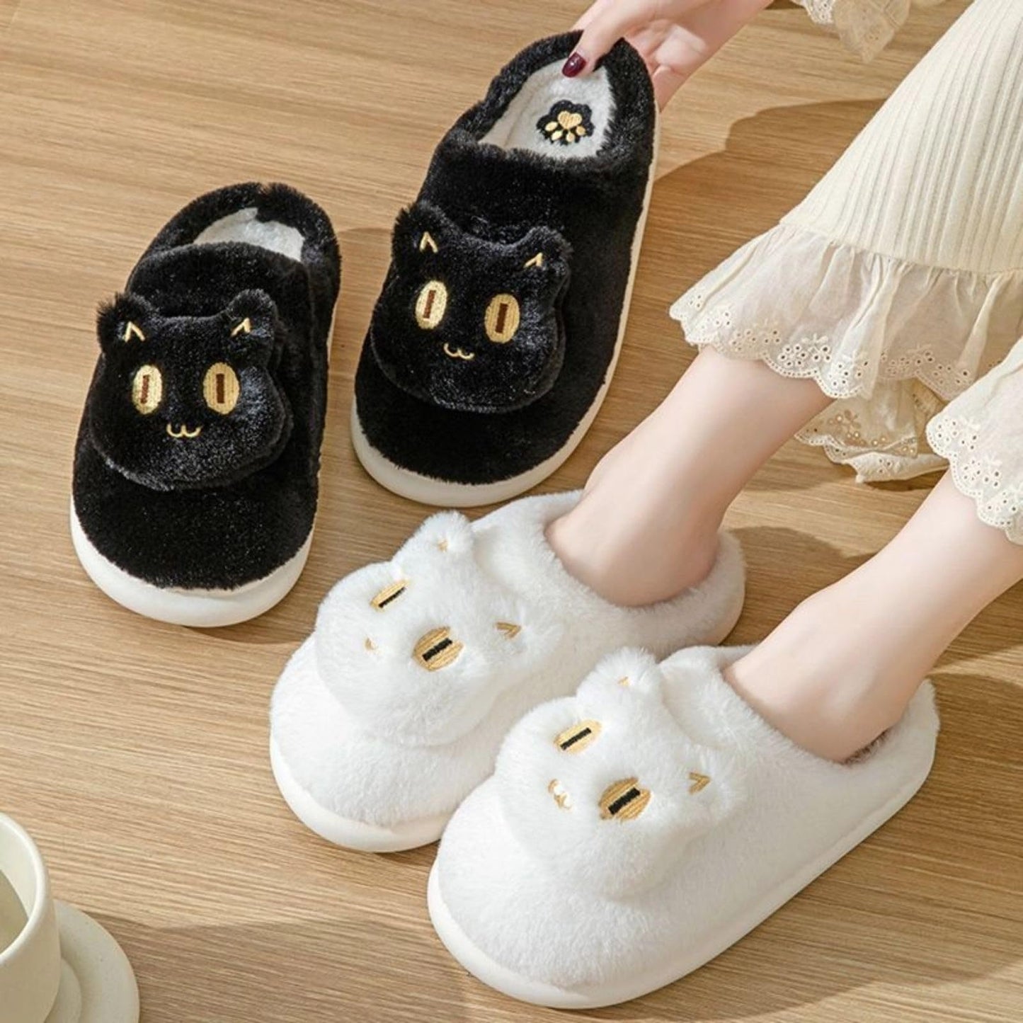 Cotton Cat Slippers