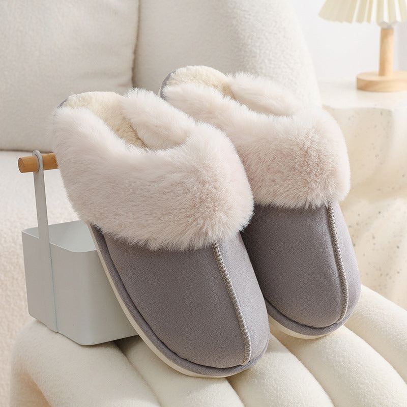 Warm Plush Home Slippers