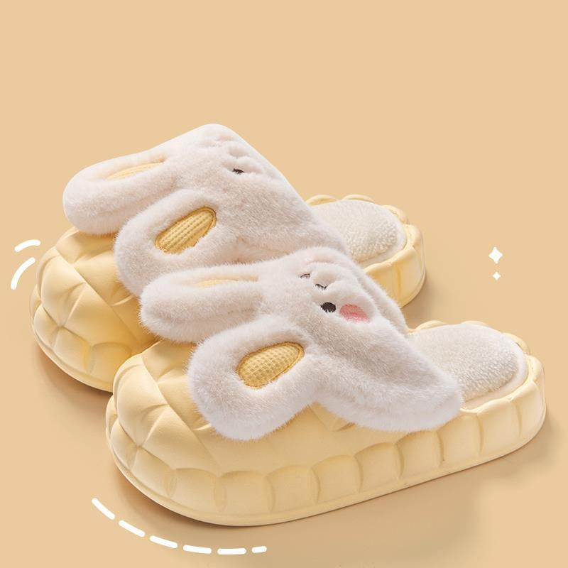 Bunny Fuzzy Indoor Slippers