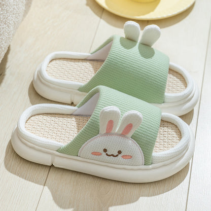 Rabbit and Bear Indoor Slippers