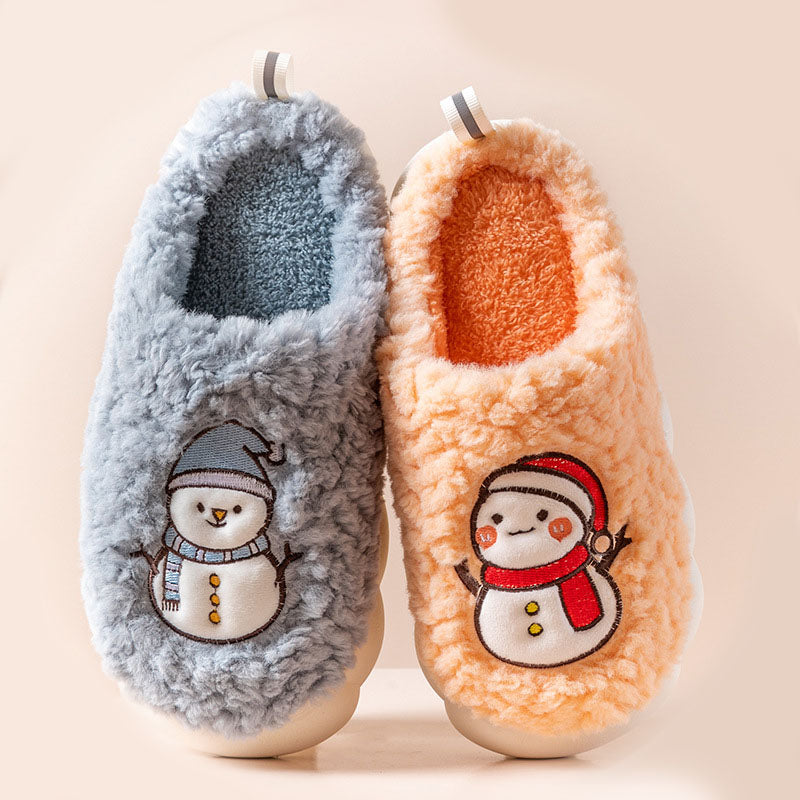 Snowman Slippers