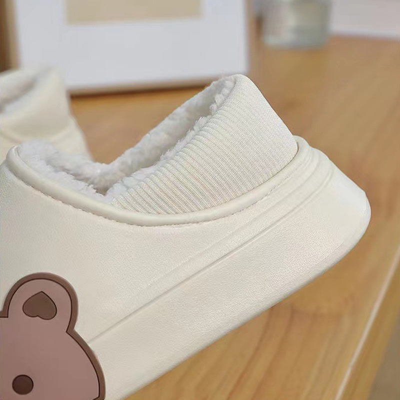 Bear Fluffy House Slippers