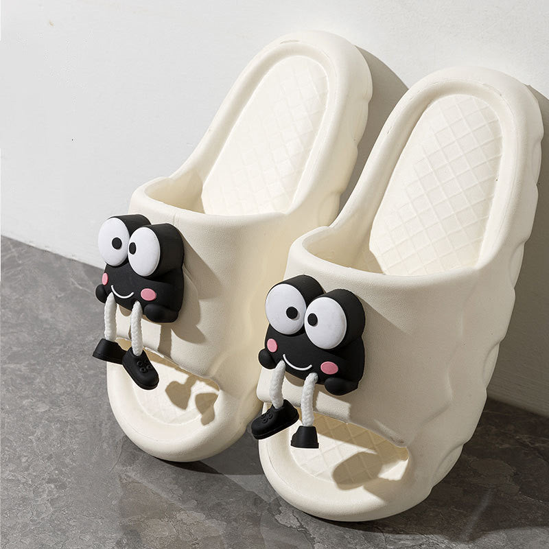 Cartoon Frog Slippers