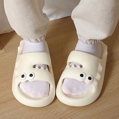 Cartoon Monster Slippers