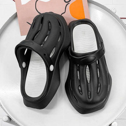 Clog Active Slippers with Ankle Strap