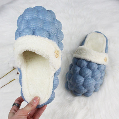 Bubble Slippers with Plush Lining