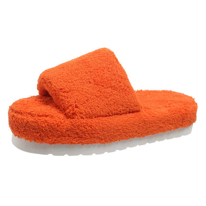 Fuzzy Home Slippers