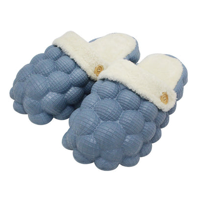 Bubble Slippers with Plush Lining