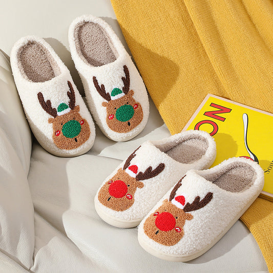 Reindeer Cozy House Slippers