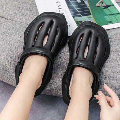 Clog Active Slippers with Ankle Strap