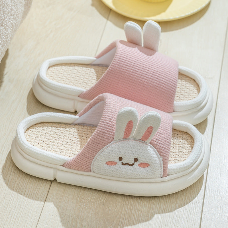 Rabbit and Bear Indoor Slippers