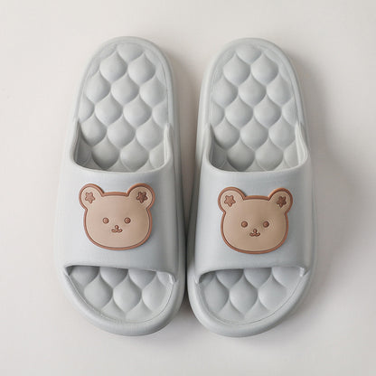 Cute Bear Indoor Slippers